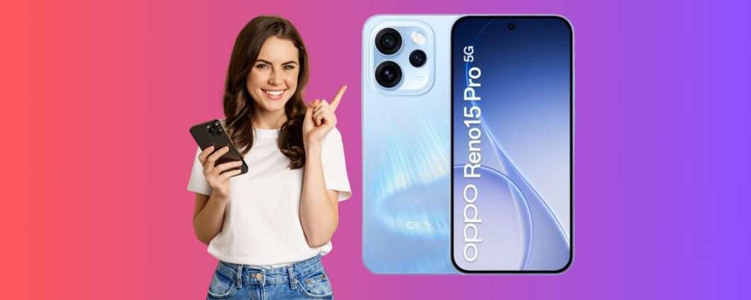 Oppo Reno 15 Pro 5G: medio gamma da prendere al volo con lo sconto eBay