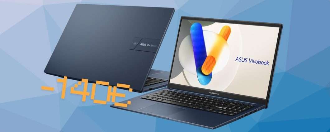 ASUS Vivobook 15 con i7, RAM 16GB, 512GB SSD è potente e costa il giusto