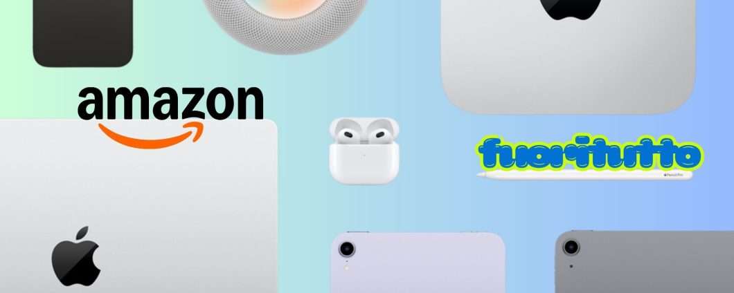 Fuoritutto Apple su Amazon: Apple Watch SE 3 a 199€, AirPods 4 a 99€ e molto altro