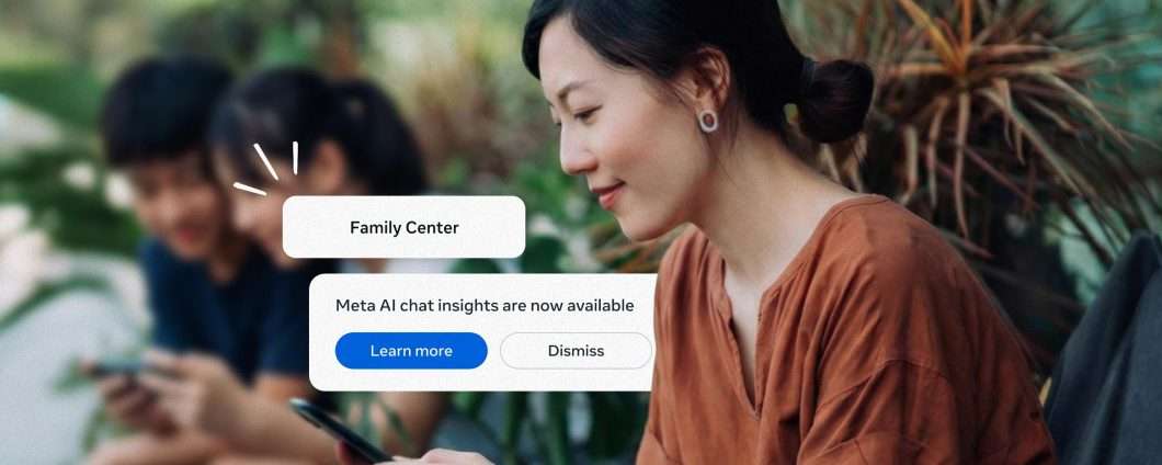 Meta dirà ai genitori di cosa parlano i figli con l'AI