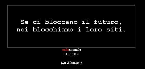 la home page modificata