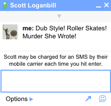 Gmail chatta via SMS, anzi no povero Scott - da Webmonkey