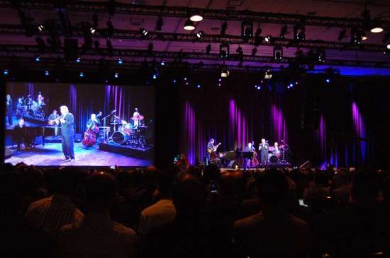 Tony Bennett sul palco