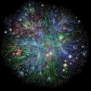 Ecco la nuova mappa del web la mappa di Internet secondo i ricercatori cinesi