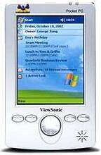 Il Pocket PC V35 di ViewSonic