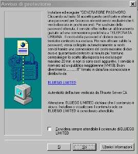 il disclaimer sparadialer