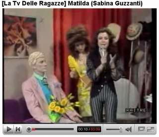 Capture di un video preso da RAITRE e ancora disponibile