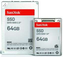 SSD da 64 GB di SanDisk