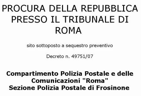 La nuova home page del sito