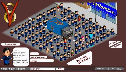 Il corteo elettronico