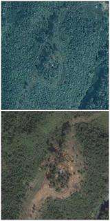 Immagini satellitari di Myanmar