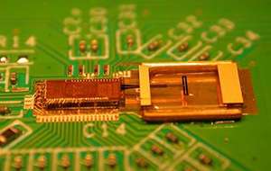 Uno dei primi prototipi di chip mmWave