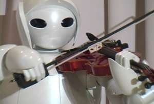 Il robot violinista