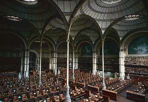 la biblioteca nazionale parigina