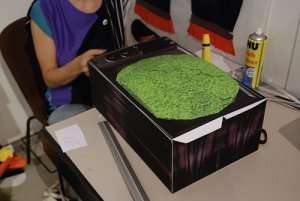 Ciambella in costruzione