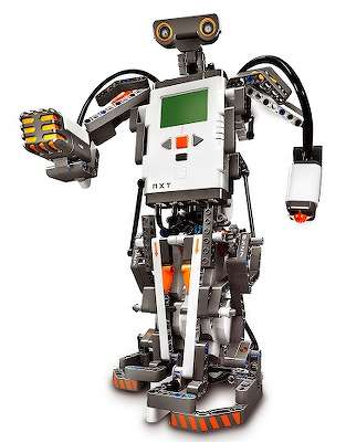 Un esempio di robot costruito con LEGO Mindstorm NXT