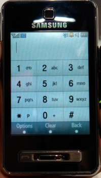 Il nuovo cellulare touch di Samsung, SGH-F480