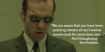 Creative contro l'homebrew