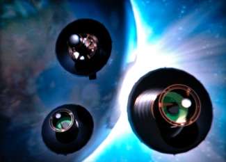 Un esempio di immagine 3D sugli schermi prodotti da PureDepth