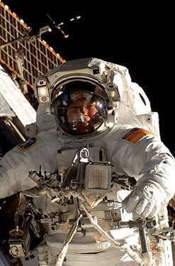 Astronauta tedesco nello spazio