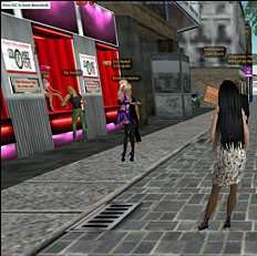 Quartiere a luci rosse in SL