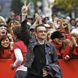 il musicista nella folla