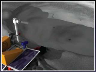 il robot del Pisa Lunatics Team