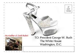 Stripper Shoe Bush - SEX NOT WAR