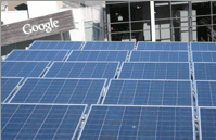 Pannelli solari sul Googleplex