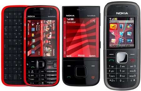 i tre modelli presentati da Nokia