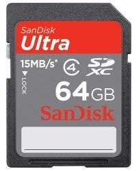 64GB SanDisk Ultra SDXC