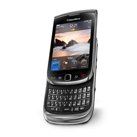 Il BlackBerry Torch 9800 pone finalmente termine alla necessità di scegliere fra un touchscreen ed una tastiera full-QWERTY