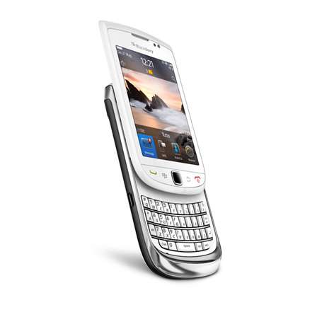 Il colore White del Torch 9800 offre allo smartphone uno design minimal e pulito, per uno stile sempre alla moda
