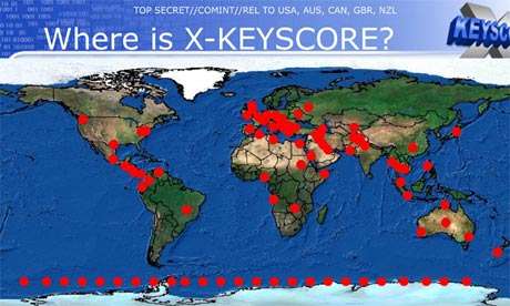 mappa x-keyscore
