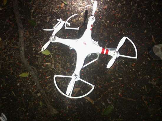Il drone atterrato alla Casa Bianca