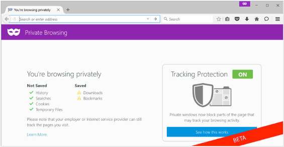 Firefox Tracking Protection
