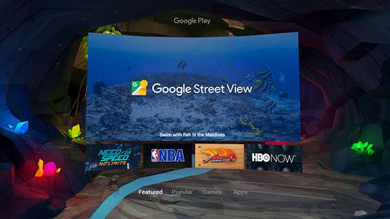 Google Street View in ambiente VR