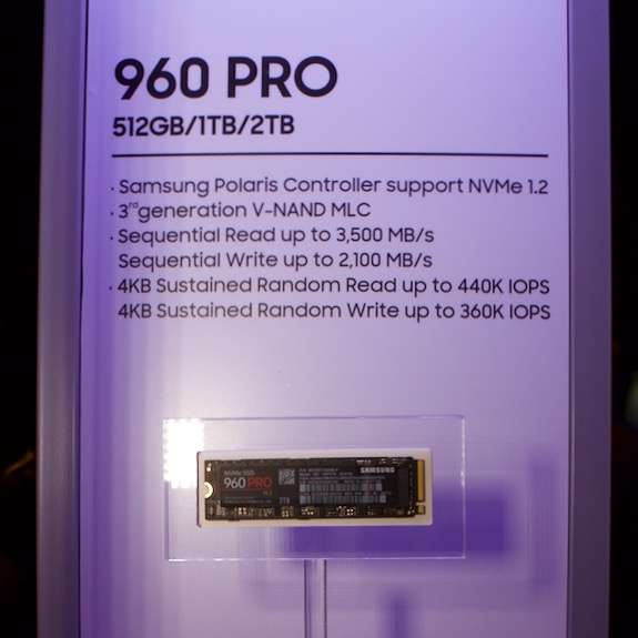 Samsung 960 PRO ed EVO, SSD made in Corea samsung ssd 960 pro e 960 evo