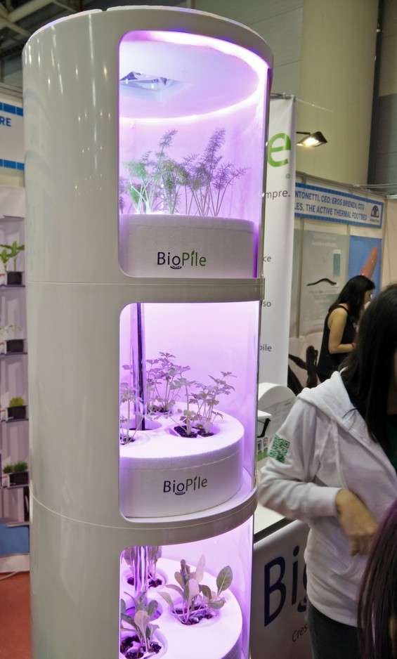 BioPile, coltivazione modulare