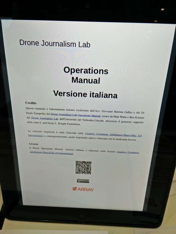 Manuale operativo per droni