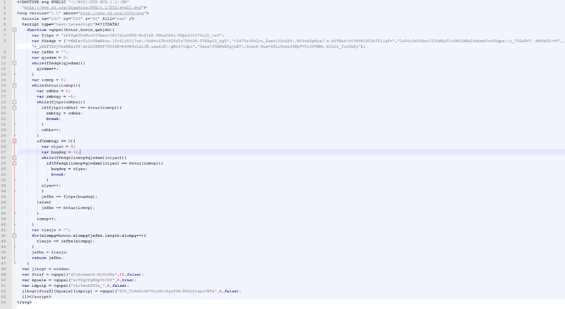 ImageGate: il ransomware per Facebook si cela nelle immagini Codice dello script