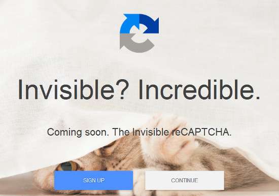 Invisible ReCAPTCHA