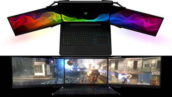 CES2017/ Razer, soluzioni immersive per gamer Visione frontale