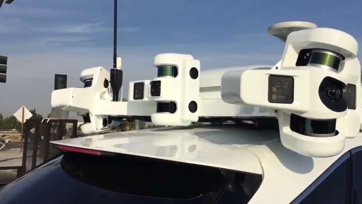 Apple self-driving car