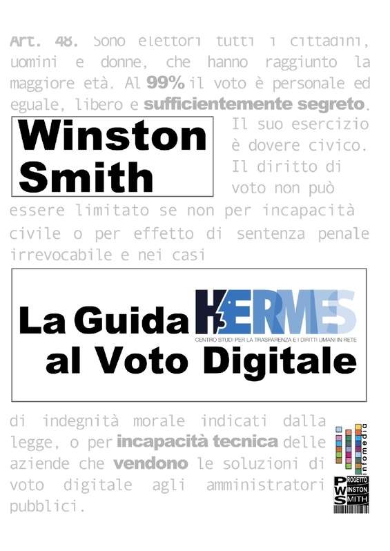 La Guida Hermes Al Voto Digitale - Clicca qui per scaricare il libro completo