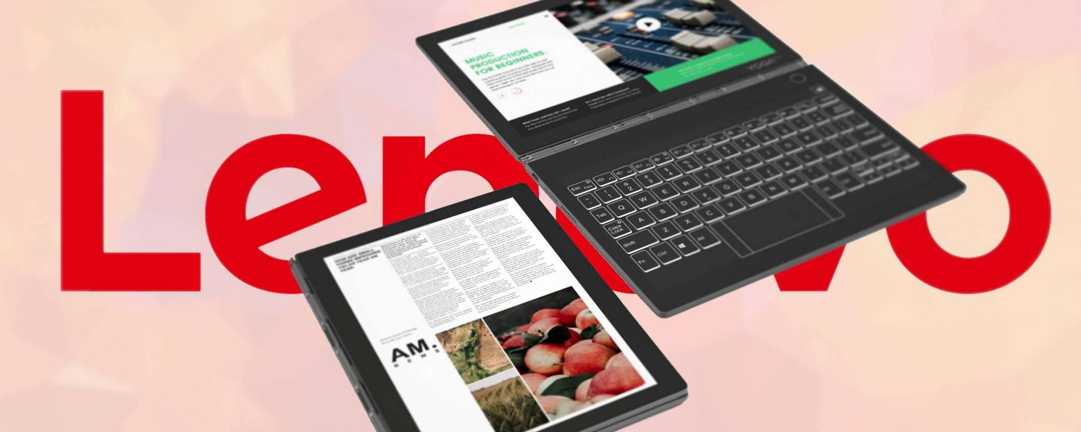 IFA 2018: il ritorno del Lenovo Yoga Book