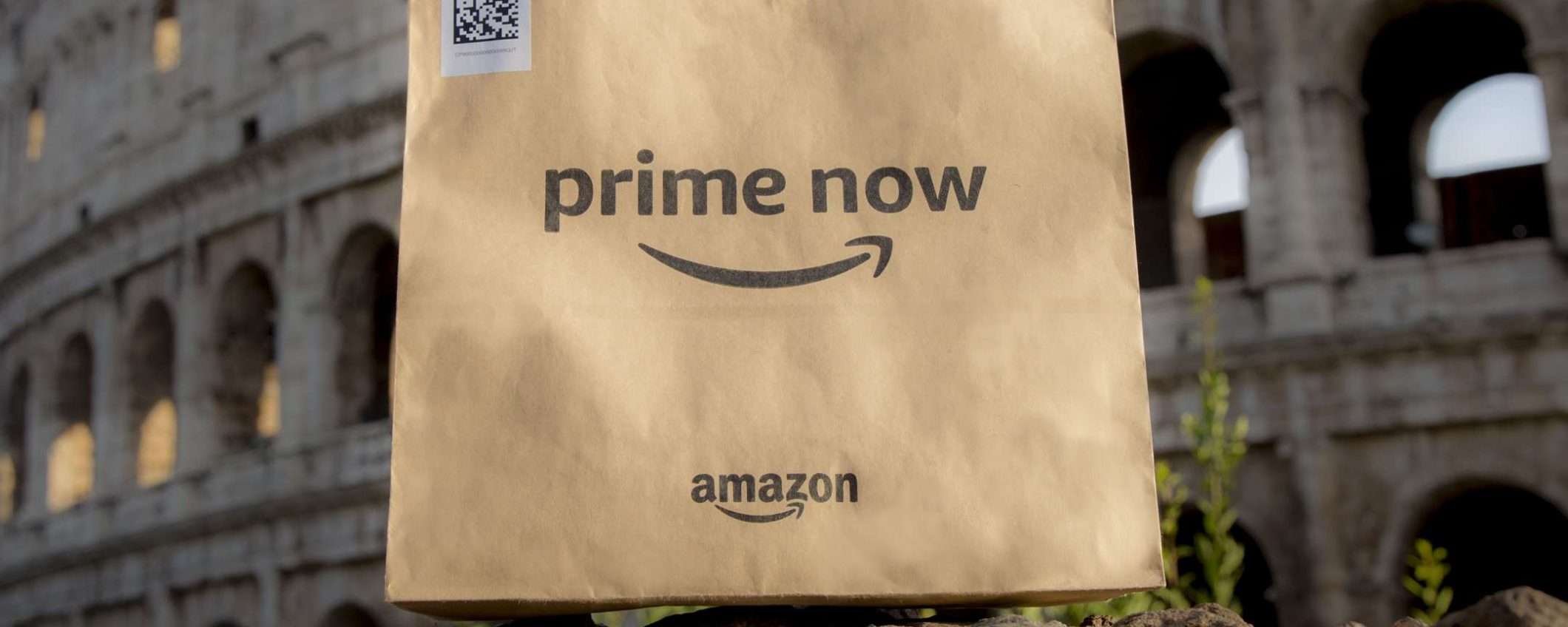 Amazon Prime Now, anche Roma è servita