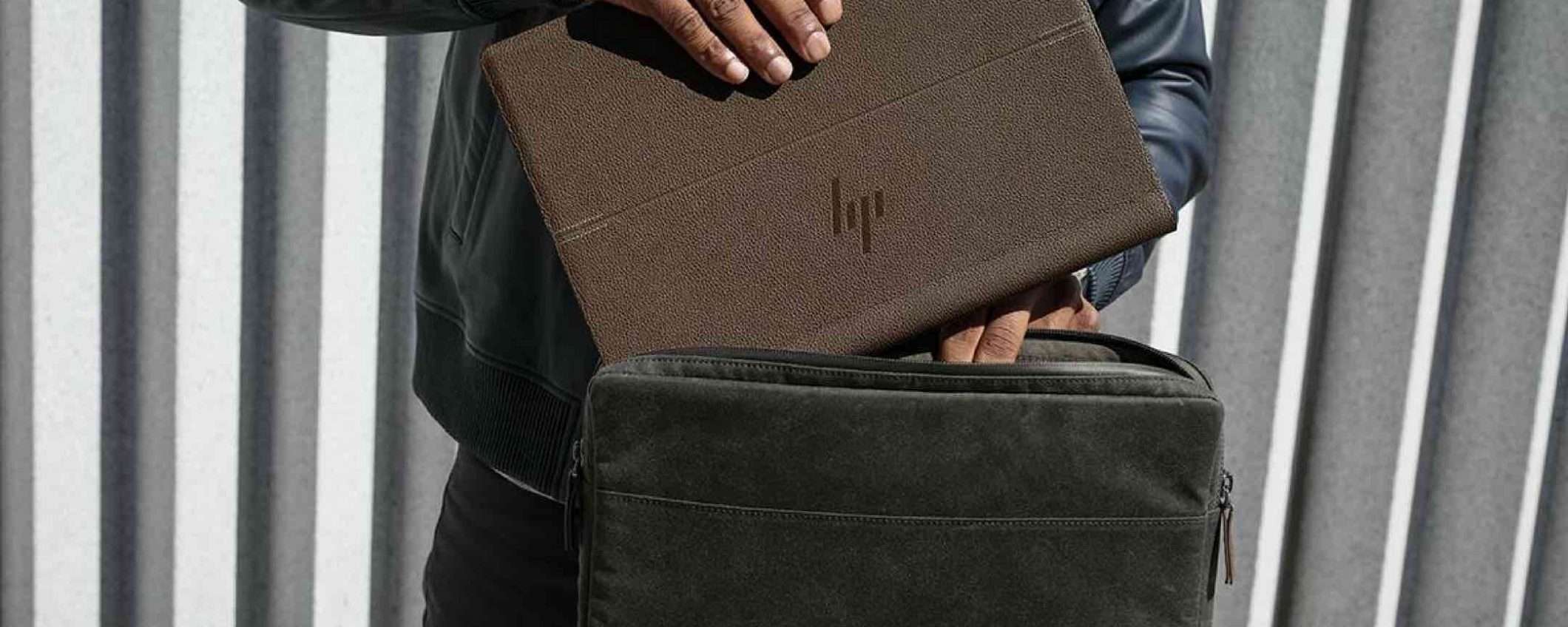 HP Spectre Folio, il convertibile in pelle