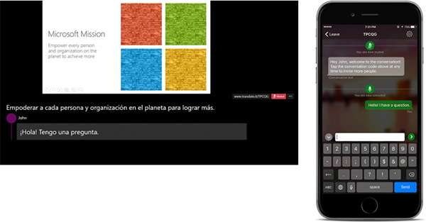 Microsoft PowerPoint: Presentator Translator