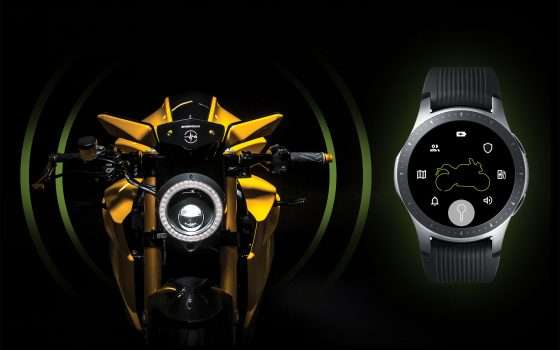 Smart Ride: lo smartwatch e la moto elettrica